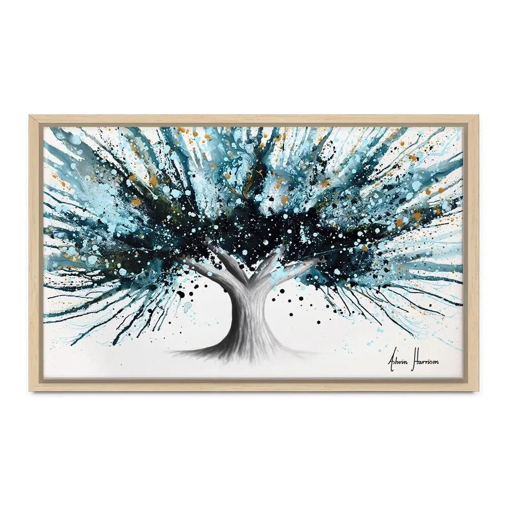 Golden Night Tree Canvas Print Golden Night Tree Canvas Print wall art product Ashvin Harrison