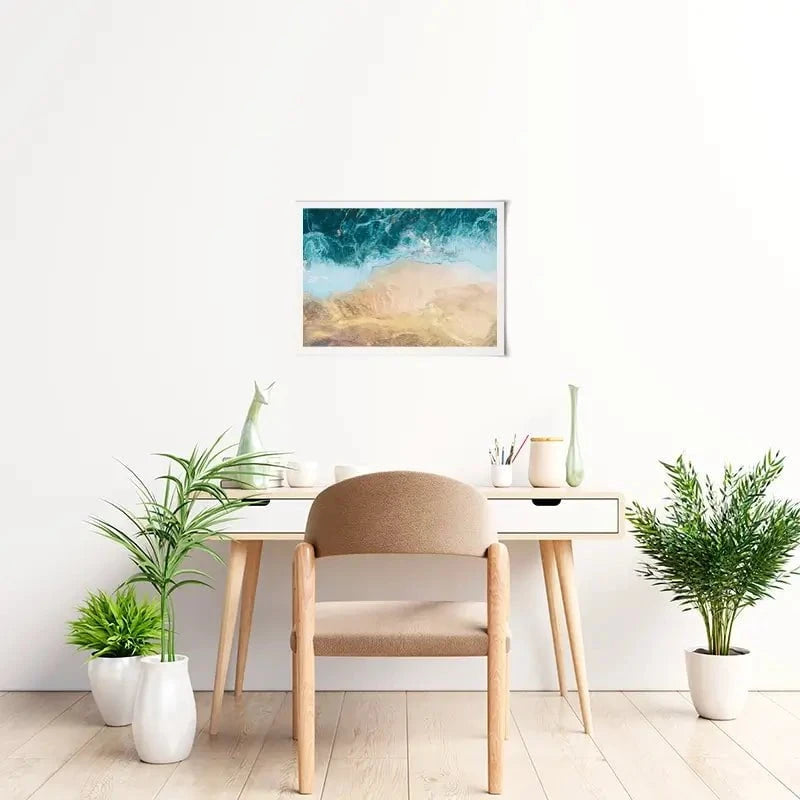 Golden Ocean Beach Art Print Golden Ocean Beach Art Print wall art product Sarah Manovski