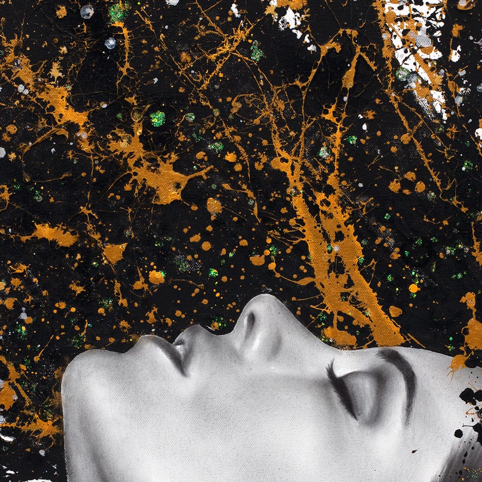 Golden Onyx Sensation Art Print wall art product Ashvin Harrison