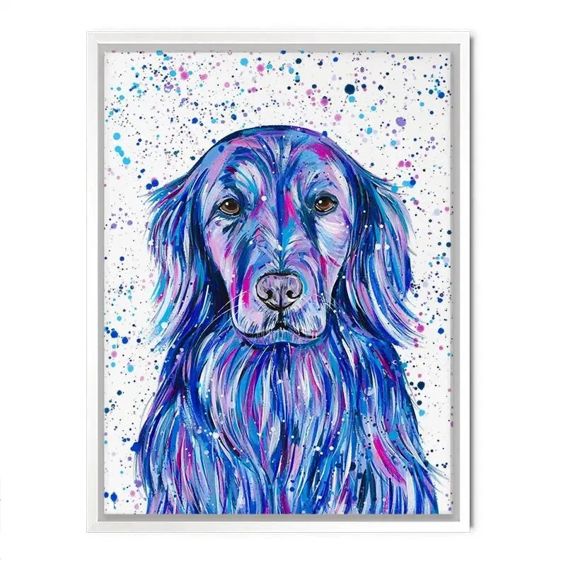 Golden Retriever Canvas Print Golden Retriever Canvas Print wall art product Emma LC Art