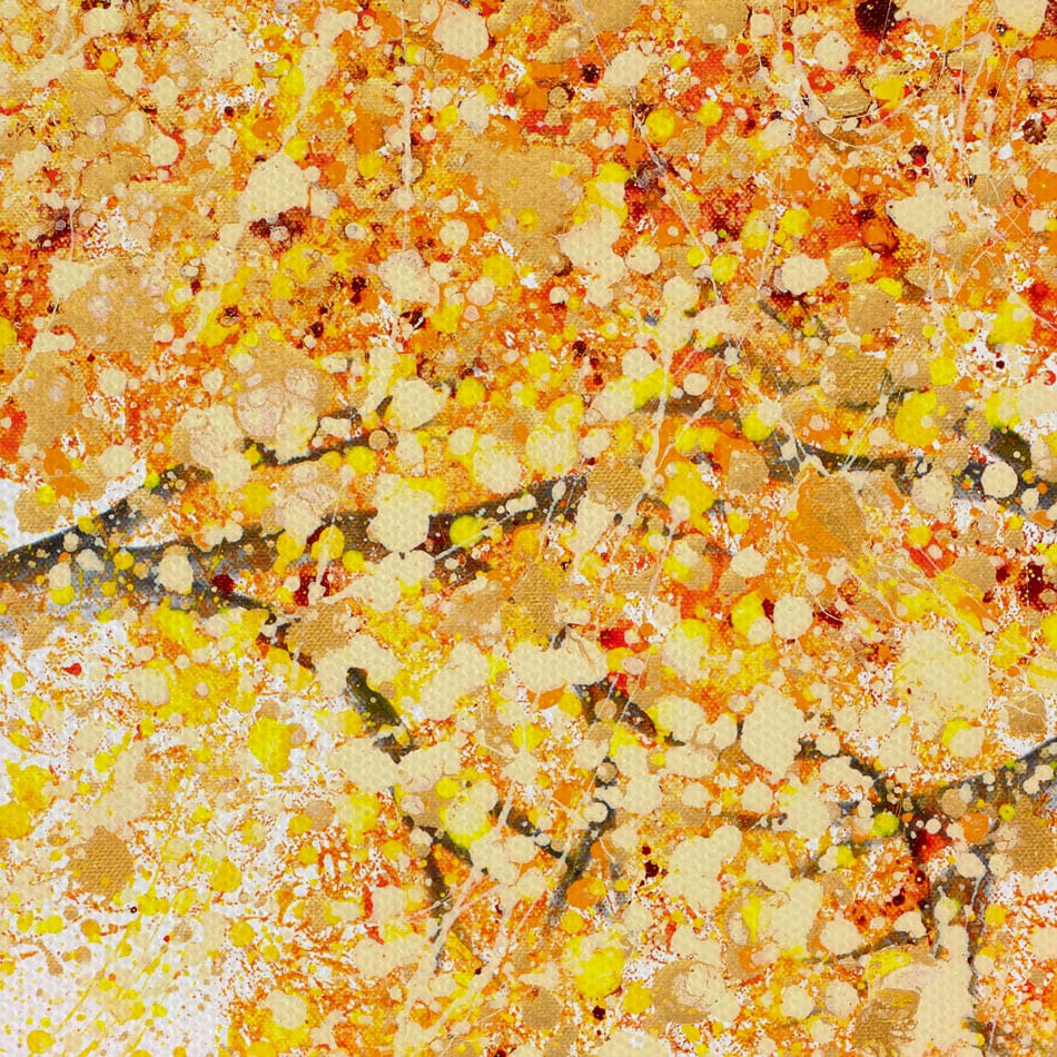 Golden Run Canvas Print wall art product Ashvin Harrison