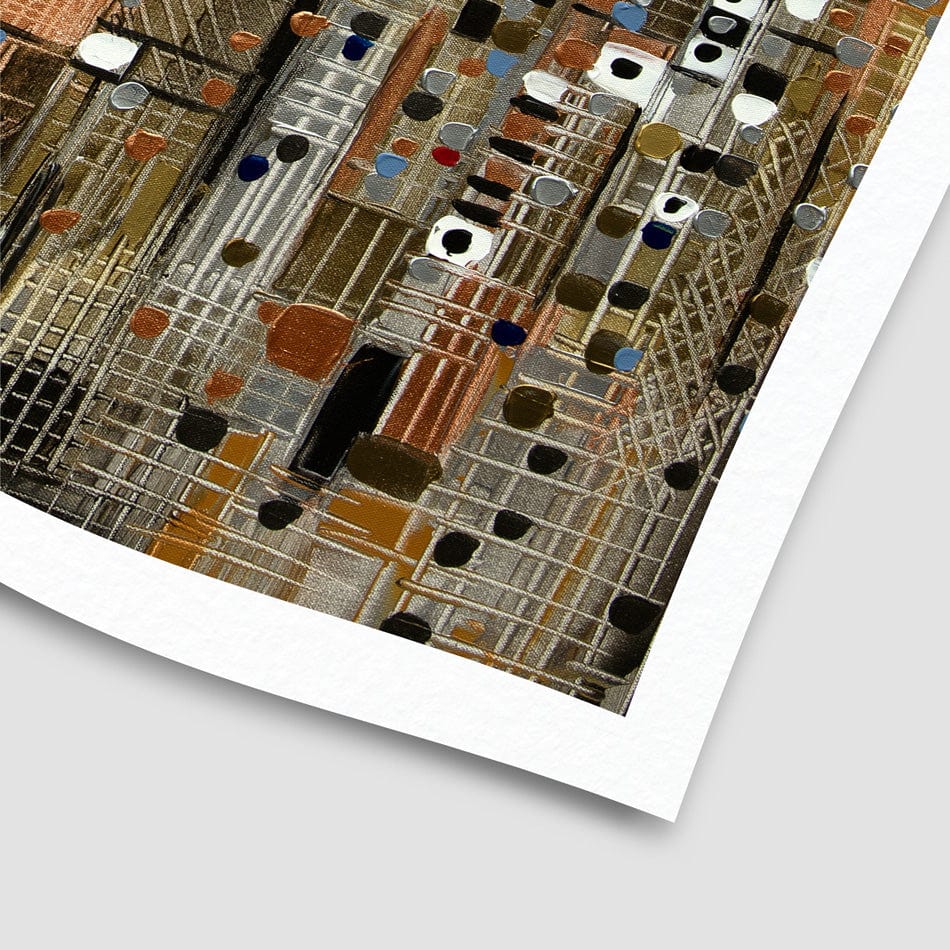 Golden Sky Art Print wall art product Ekaterina Ermilkina / Independent