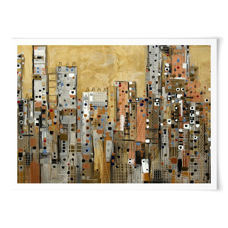 Golden Sky Art Print wall art product Ekaterina Ermilkina / Independent