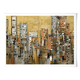 Golden Sky Art Print wall art product Ekaterina Ermilkina / Independent