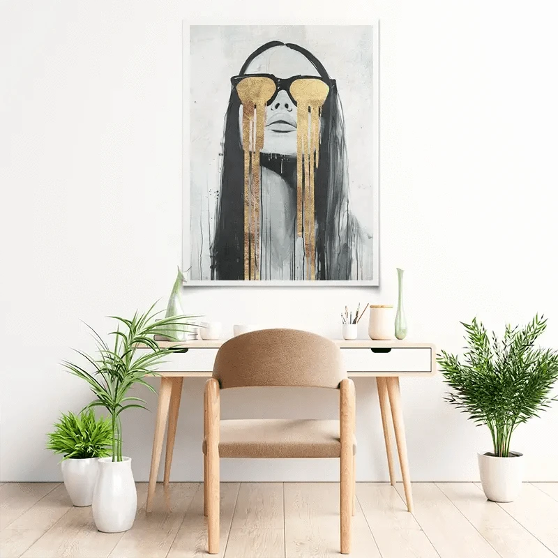 Golden Tears Art Print Golden Tears Art Print wall art product Svetlana Aleynikova