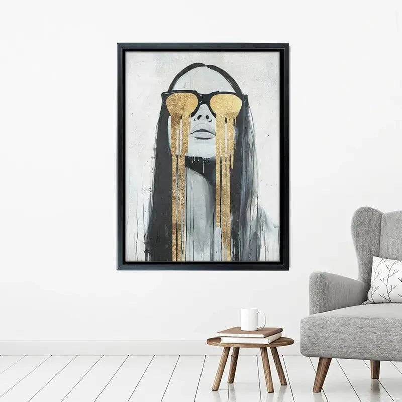 Golden Tears Canvas Print Golden Tears Canvas Print wall art product Svetlana Aleynikova