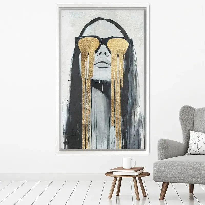 Golden Tears Canvas Print Golden Tears Canvas Print wall art product Svetlana Aleynikova