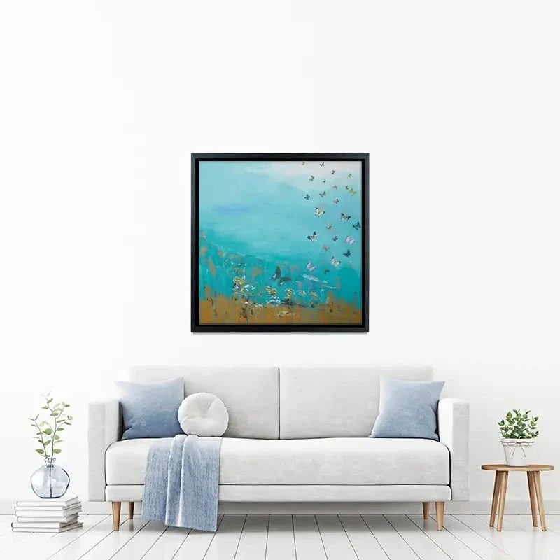 Golden Threads Canvas Print Golden Threads Canvas Print wall art product Laure Bury
