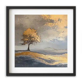 Golden Tree Framed Art Print Golden Tree Framed Art Print wall art product David Alexander Elder