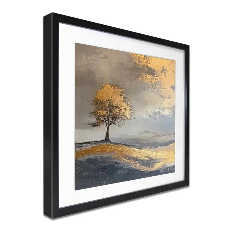 Golden Tree Framed Art Print Golden Tree Framed Art Print wall art product David Alexander Elder