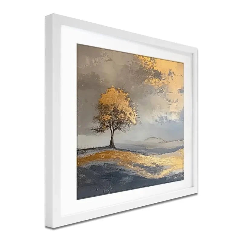 Golden Tree Framed Art Print Golden Tree Framed Art Print wall art product David Alexander Elder