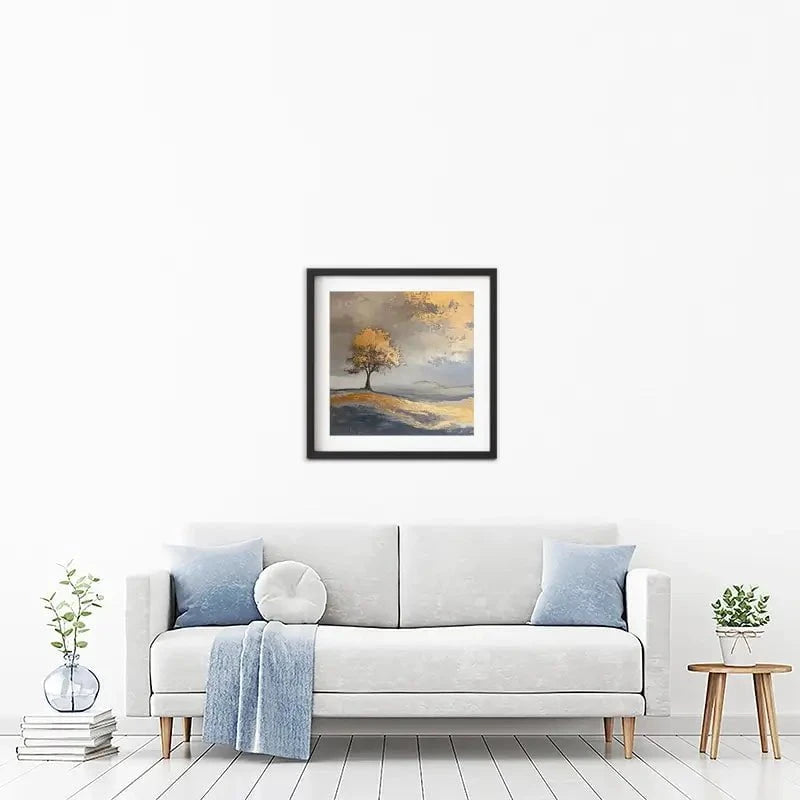 Golden Tree Framed Art Print Golden Tree Framed Art Print wall art product David Alexander Elder