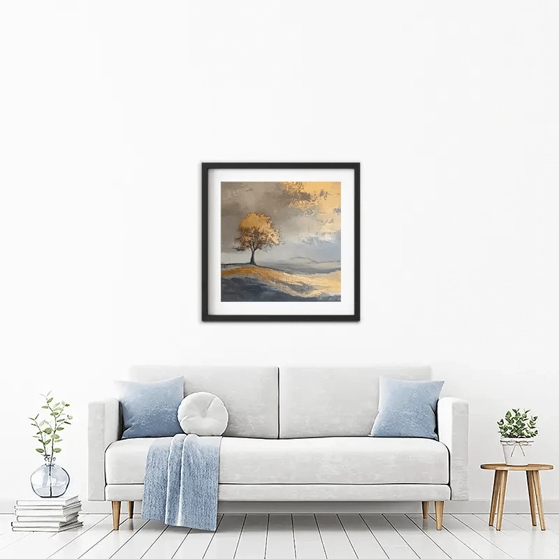 Golden Tree Framed Art Print Golden Tree Framed Art Print wall art product David Alexander Elder
