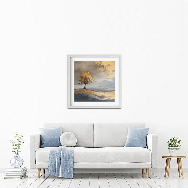 Golden Tree Framed Art Print Golden Tree Framed Art Print wall art product David Alexander Elder