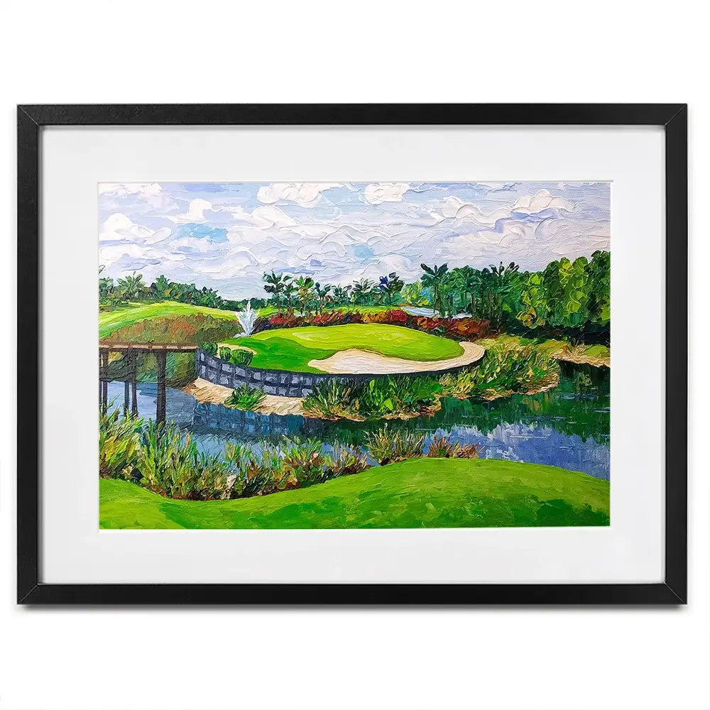 Golf Framed Art Print Golf Framed Art Print wall art product Olga Tkachyk