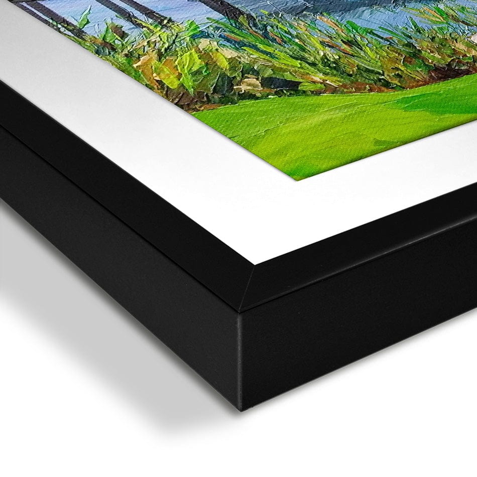 Golf Framed Art Print wall art product Olga Tkachyk