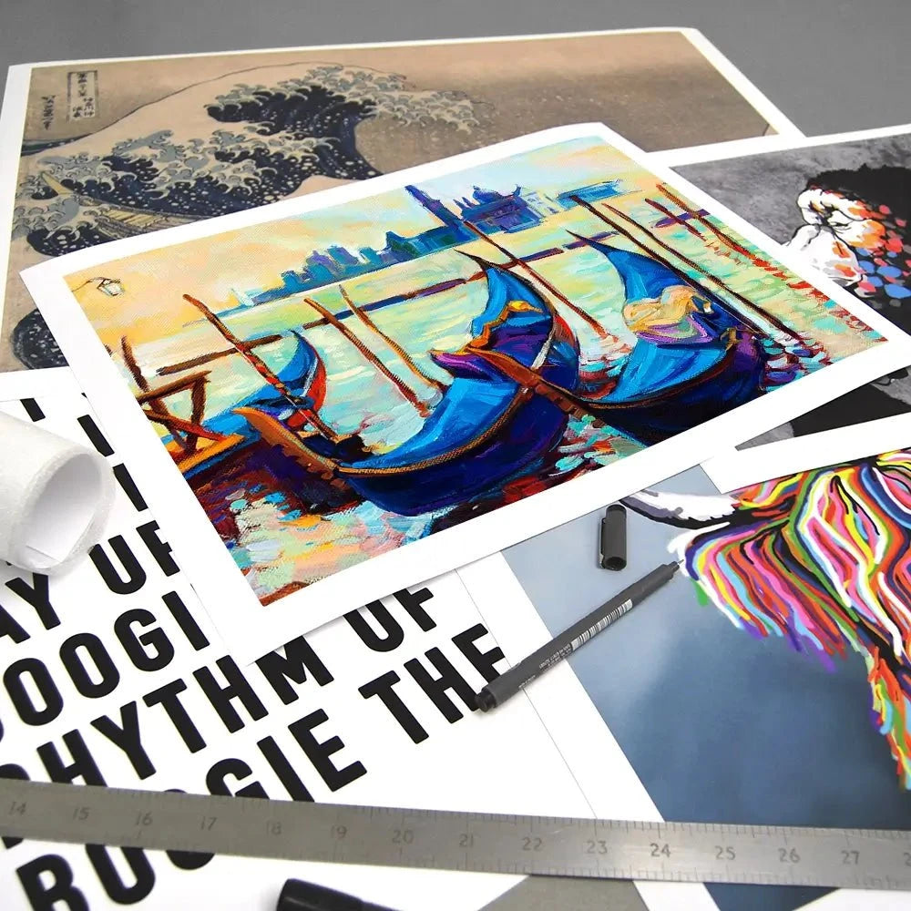 Gondolas Art Print Gondolas Art Print wall art product Boyan Dimitrov / Shutterstock