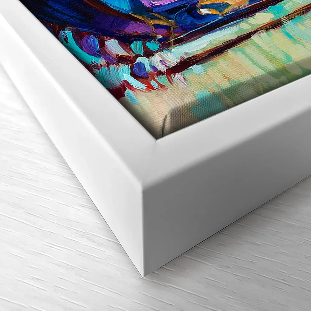 Gondolas Canvas Print Gondolas Canvas Print wall art product Boyan Dimitrov / Shutterstock