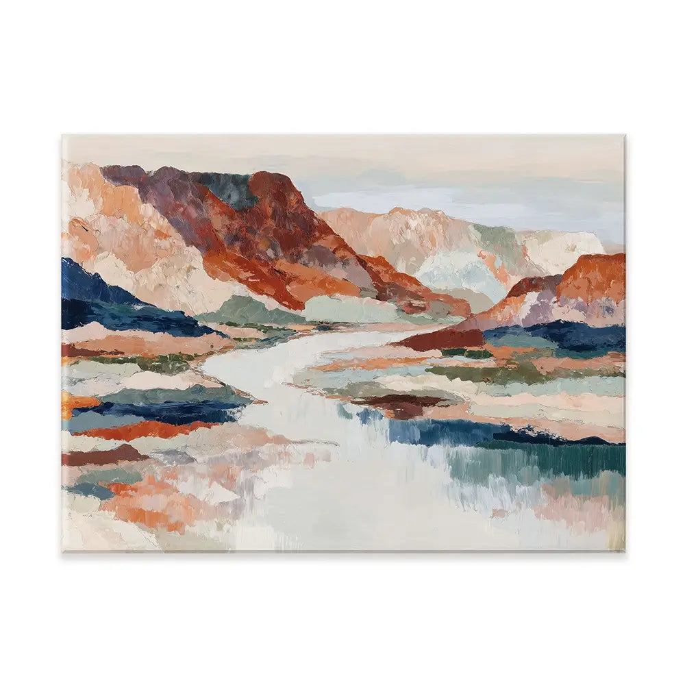 Grand Canyon Overlook Canvas Print Grand Canyon Overlook Canvas Print wall art product Chromatic Storm Studio