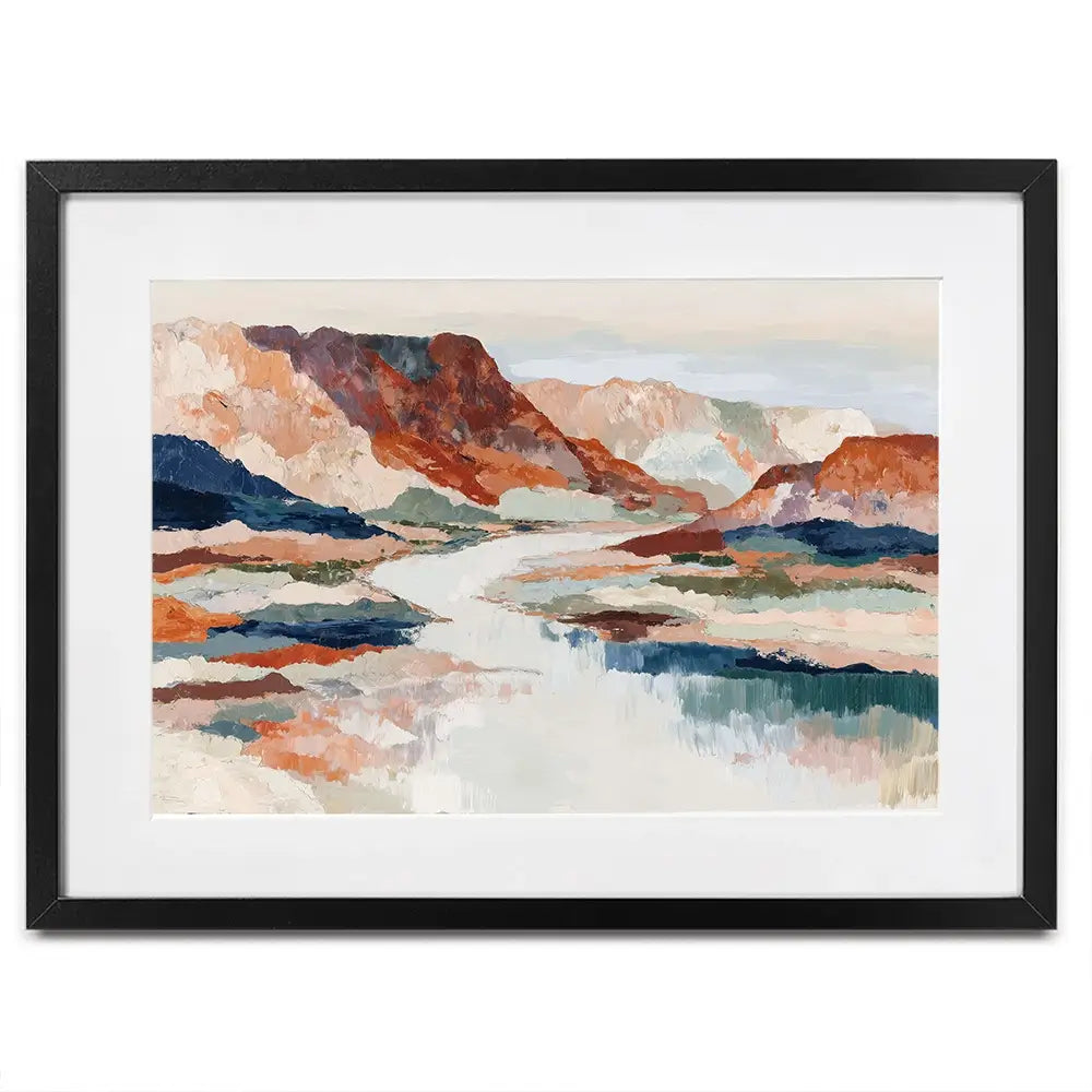 Grand Canyon Overlook Framed Art Print Grand Canyon Overlook Framed Art Print wall art product Chromatic Storm Studio