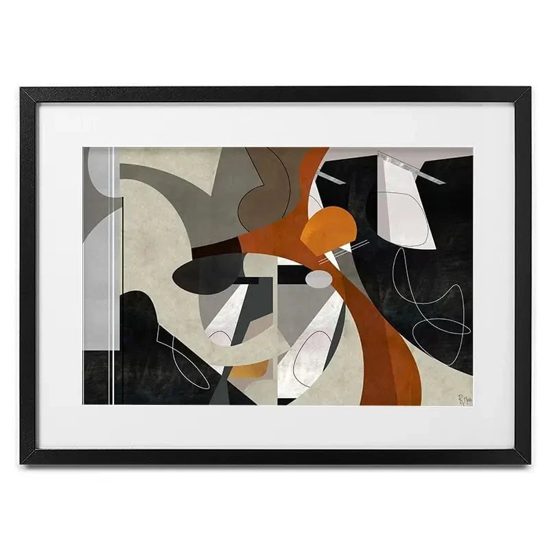 Graphically Dynamic Framed Art Print Graphically Dynamic Framed Art Print wall art product Roberto Moro