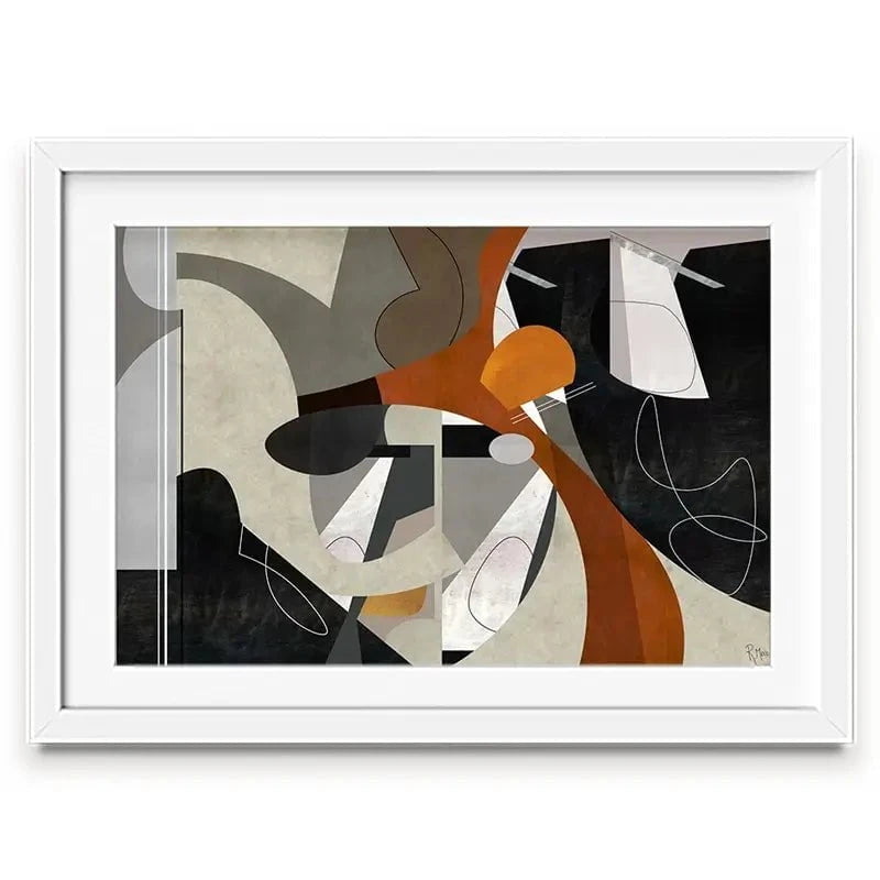 Graphically Dynamic Framed Art Print Graphically Dynamic Framed Art Print wall art product Roberto Moro