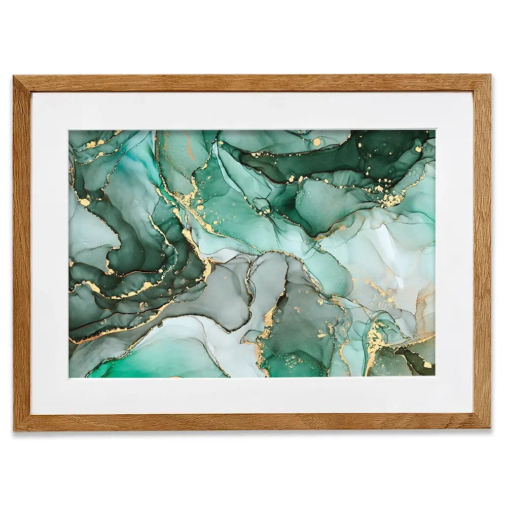 Green Marble Tones Framed Art Print Green Marble Tones Framed Art Print wall art product djero.adlibeshe yahoo.com / Shutterstock