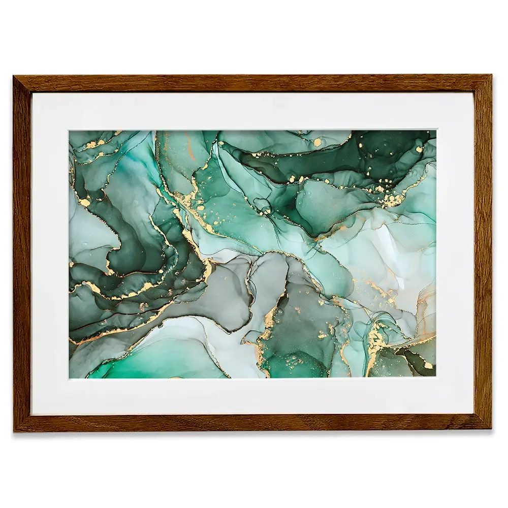 Green Marble Tones Framed Art Print Green Marble Tones Framed Art Print wall art product djero.adlibeshe yahoo.com / Shutterstock