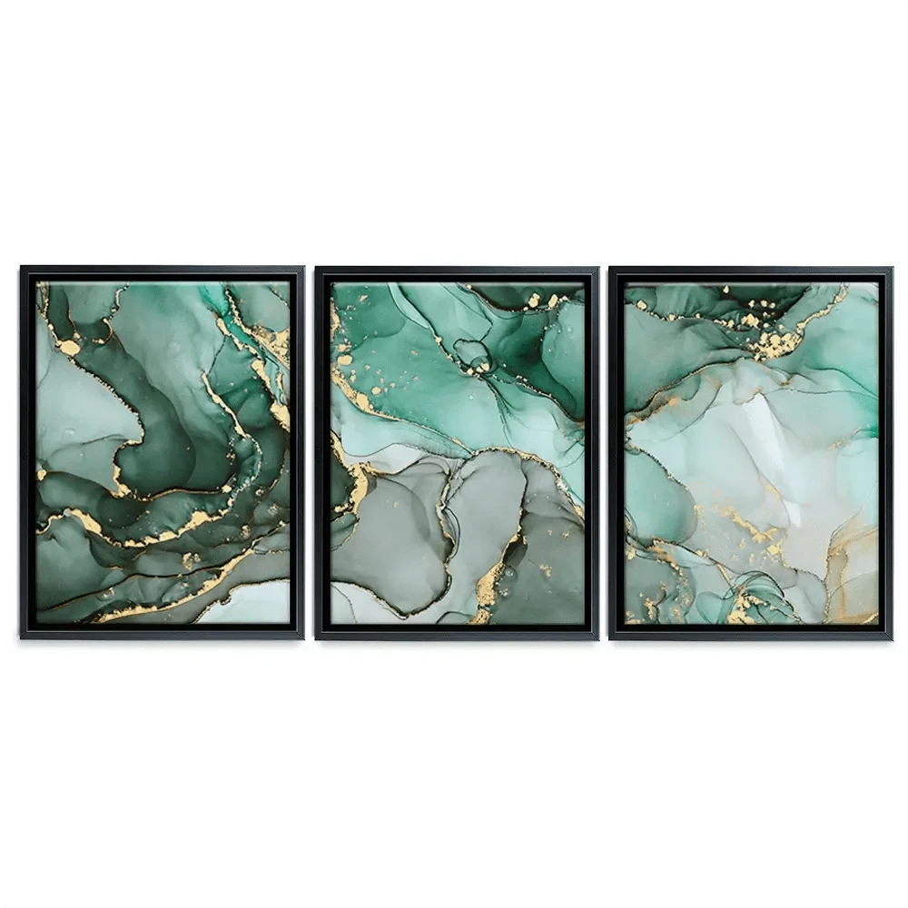 Green Marble Tones Trio Canvas Print Green Marble Tones Trio Canvas Print wall art product djero.adlibeshe yahoo.com / Shutterstock
