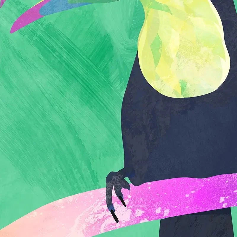 Green Toucan Framed Art Print Green Toucan Framed Art Print wall art product Sarah Manovski