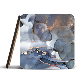 Grey And Blue Marble Coaster Set Grey And Blue Marble Coaster Set wall art product djero.adlibeshe yahoo.com / Shutterstock