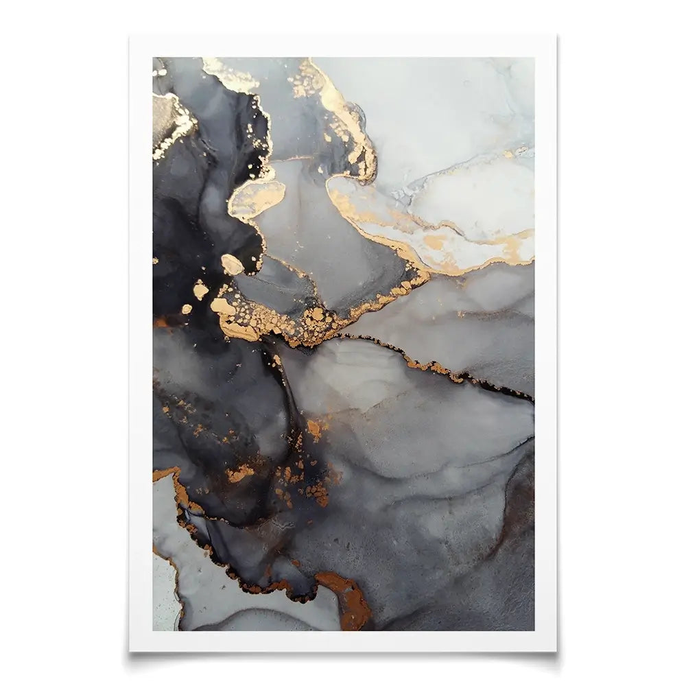 Grey Marble Tones Art Print Grey Marble Tones Art Print wall art product coldsun777 / Shutterstock