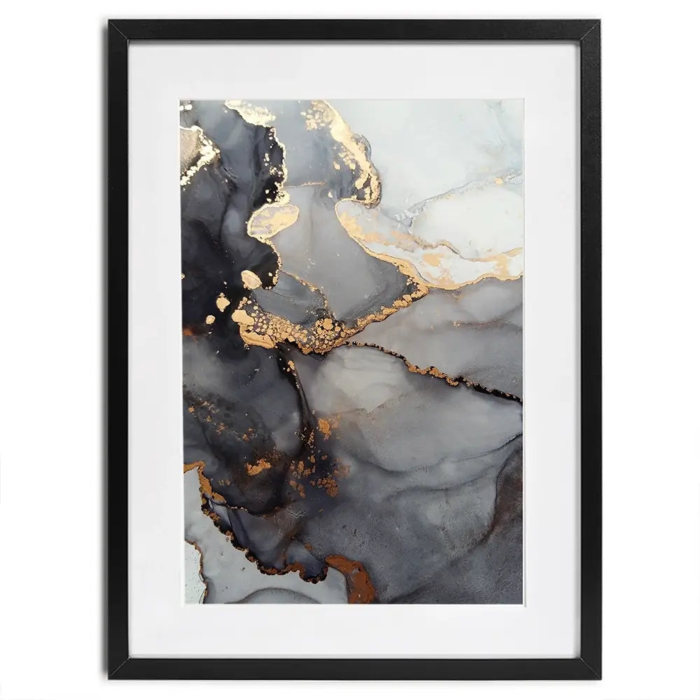 Grey Marble Tones Framed Art Print Grey Marble Tones Framed Art Print wall art product coldsun777 / Shutterstock