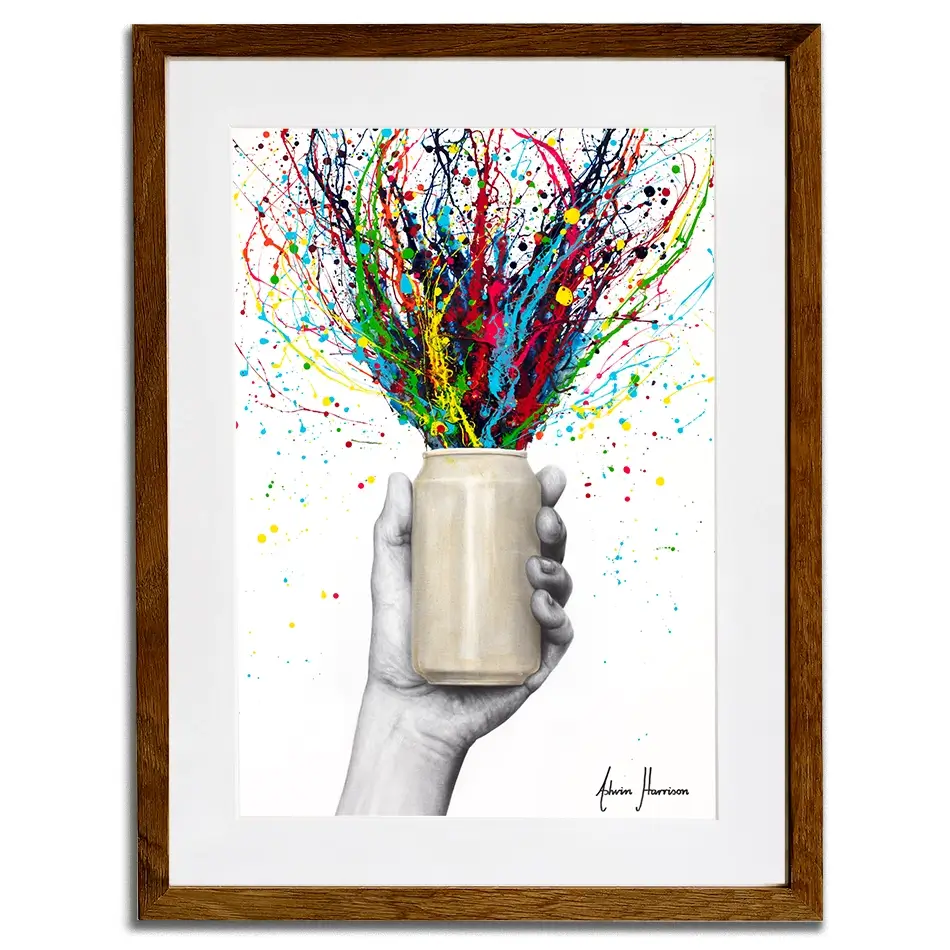 Half Full Framed Art Print Half Full Framed Art Print wall art product Ashvin Harrison