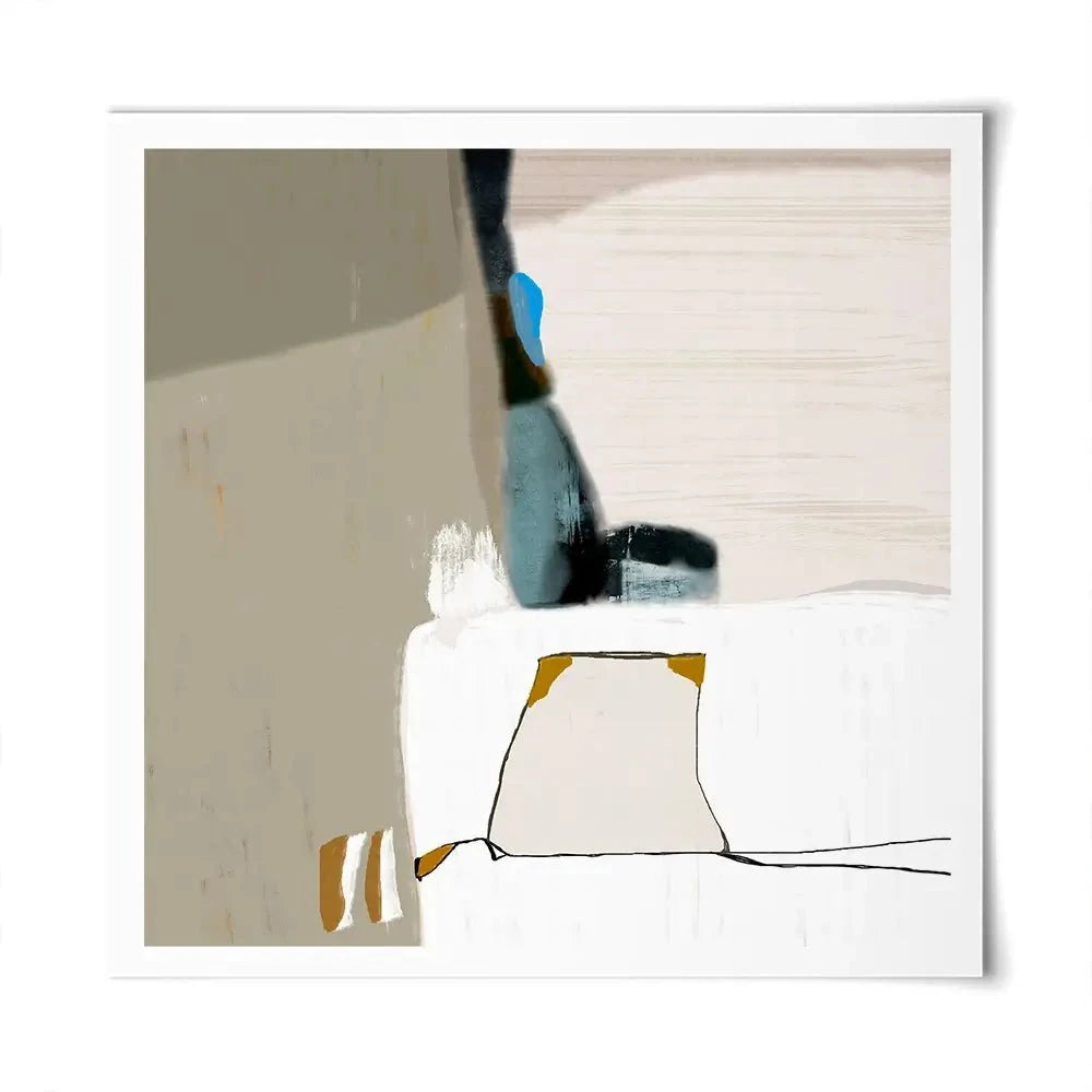 Hanging Around Square Art Print Hanging Around Square Art Print wall art product Roberto Moro