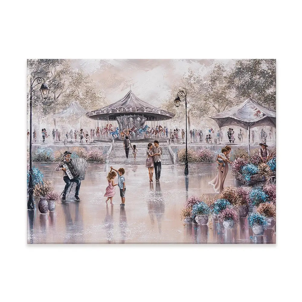 Happiness Everywhere Canvas Print Happiness Everywhere Canvas Print wall art product Isabella Karolewicz