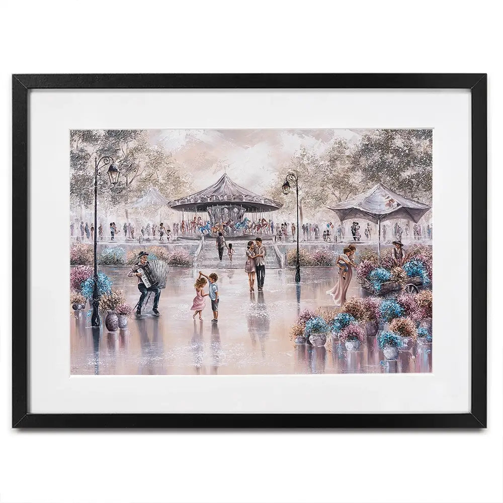 Happiness Everywhere Framed Art Print Happiness Everywhere Framed Art Print wall art product Isabella Karolewicz