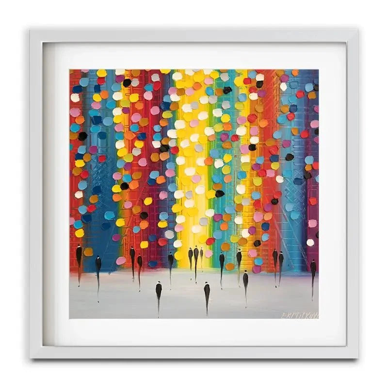 Happy Afternoon Framed Art Print Happy Afternoon Framed Art Print wall art product Ekaterina Ermilkina