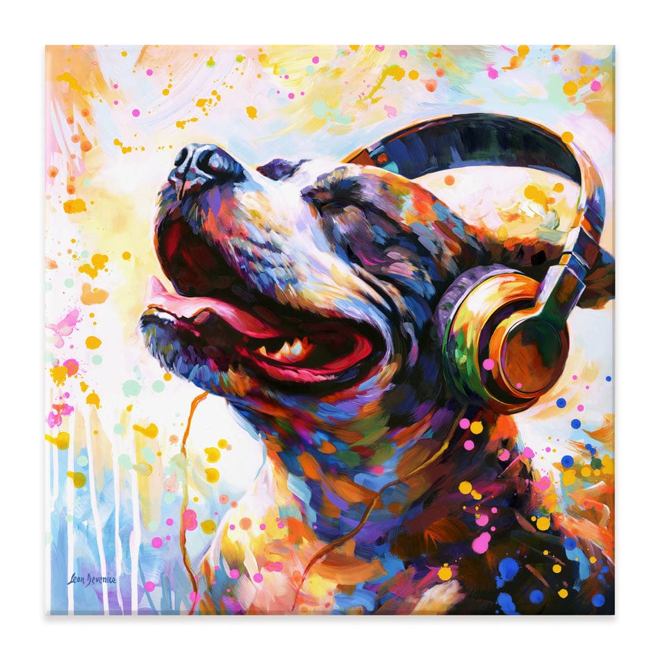 Happy Beats Canvas Print wall art product Ashvin Harrison