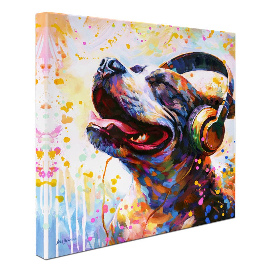 Happy Beats Canvas Print wall art product Ashvin Harrison