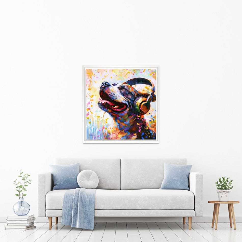 Happy Beats Canvas Print wall art product Ashvin Harrison