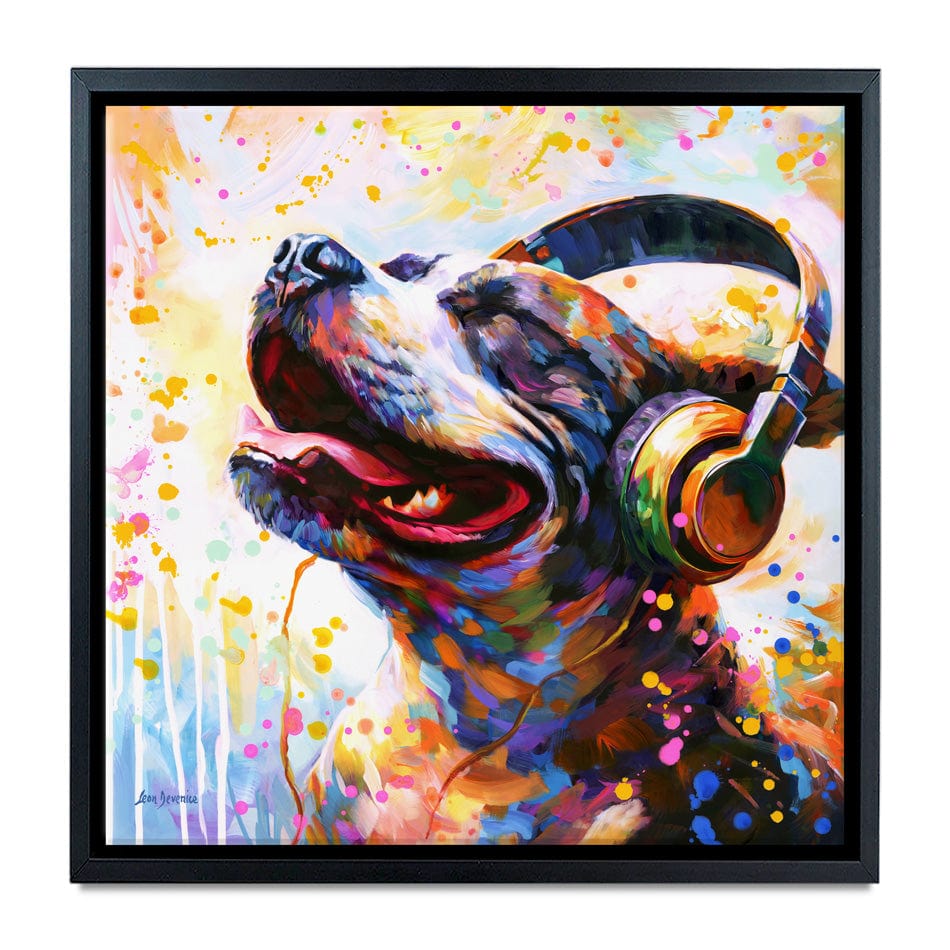 Happy Beats Canvas Print wall art product Ashvin Harrison