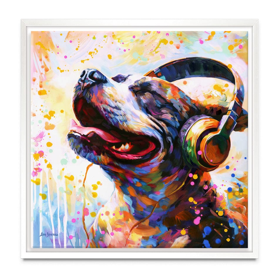 Happy Beats Canvas Print wall art product Ashvin Harrison