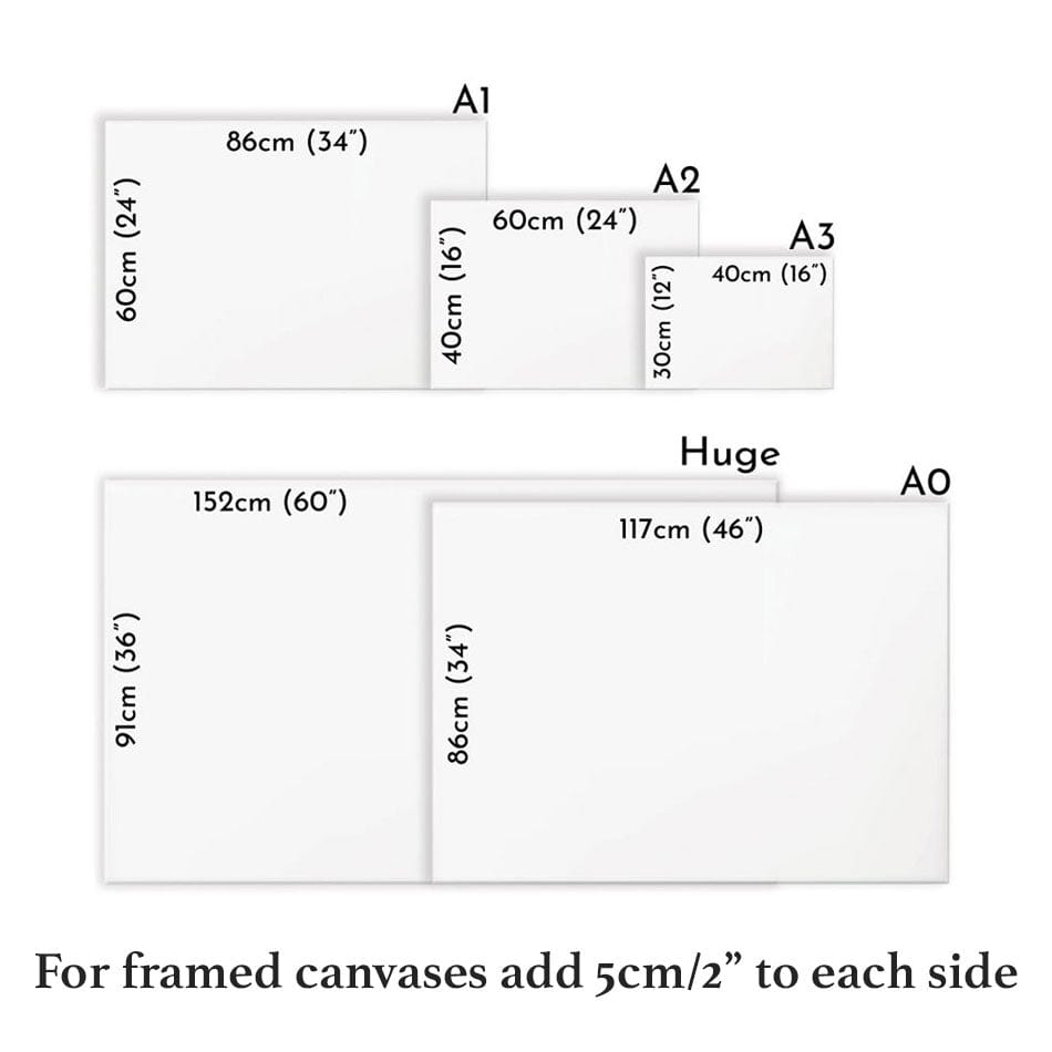 Happy Farmyard Family Canvas Print wall art product Leon Devenice