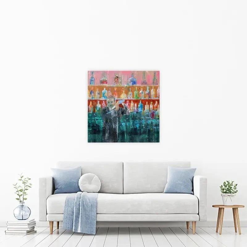 Happy Hour Canvas Print Happy Hour Canvas Print wall art product Studio Paint-Ing