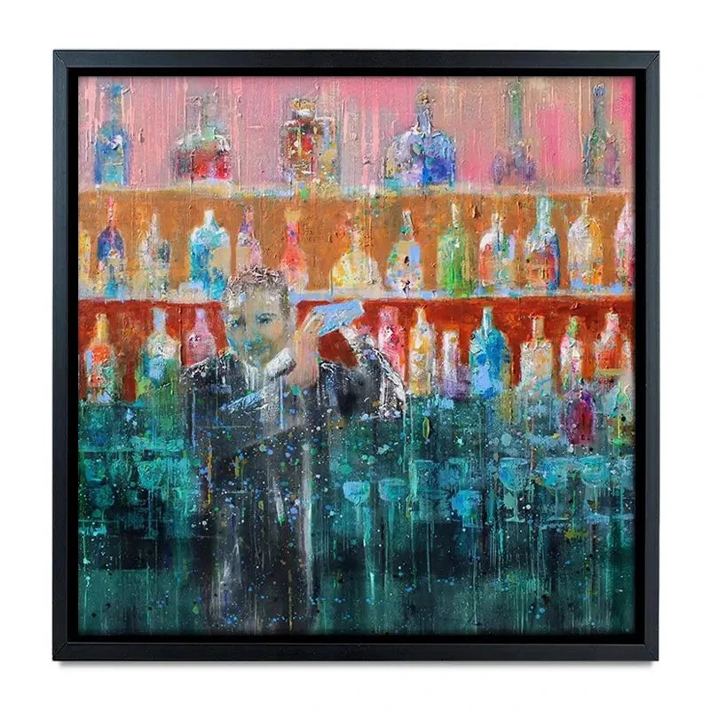 Happy Hour Canvas Print Happy Hour Canvas Print wall art product Studio Paint-Ing