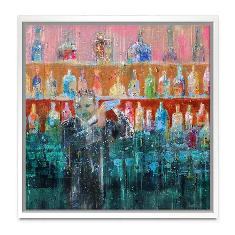 Happy Hour Canvas Print Happy Hour Canvas Print wall art product Studio Paint-Ing