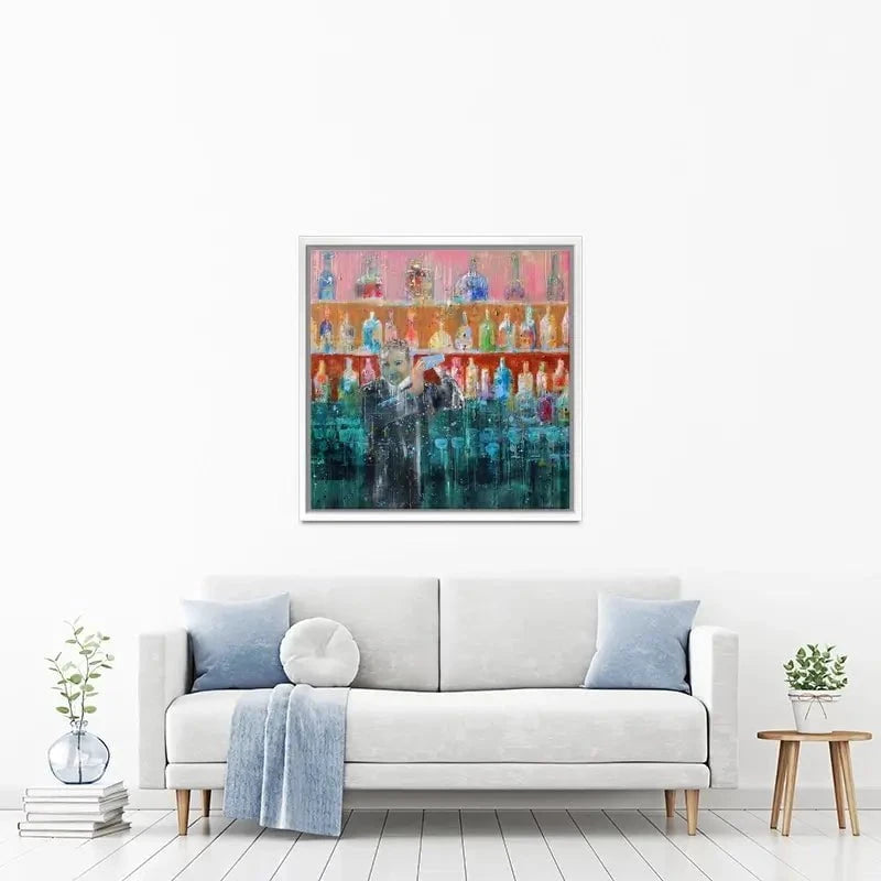 Happy Hour Canvas Print Happy Hour Canvas Print wall art product Studio Paint-Ing