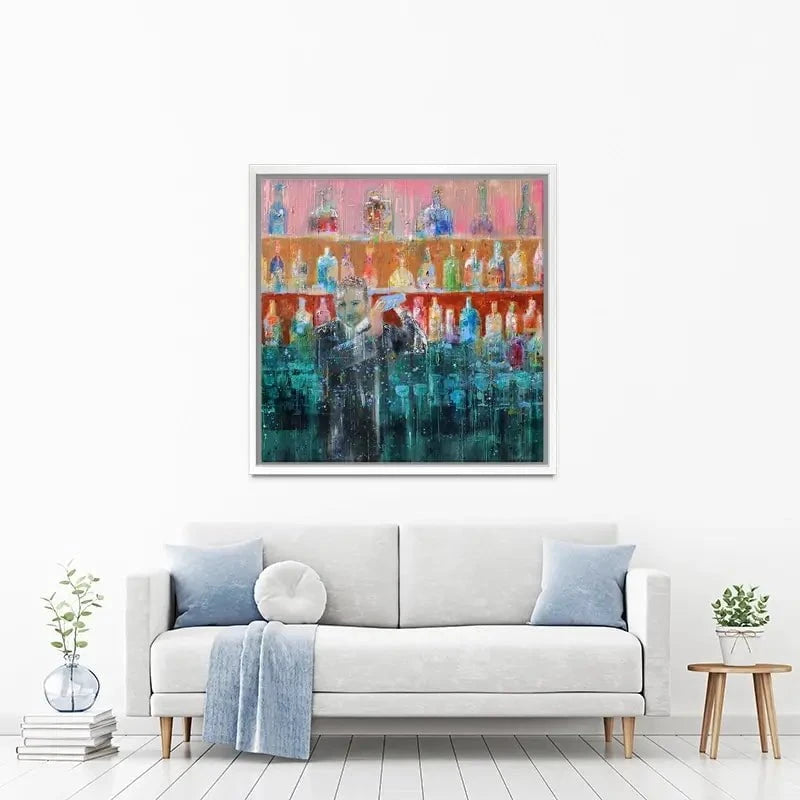 Happy Hour Canvas Print Happy Hour Canvas Print wall art product Studio Paint-Ing