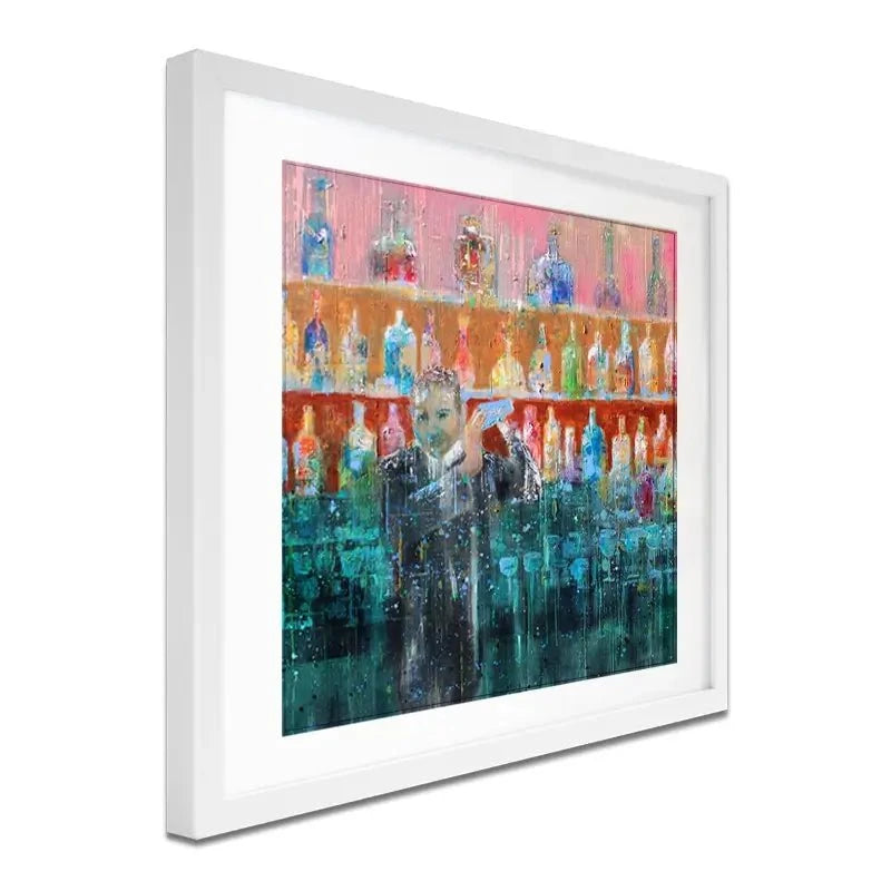 Happy Hour Framed Art Print Happy Hour Framed Art Print wall art product Studio Paint-Ing